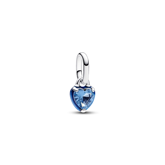 Мини-шарм «Голубое сердце» Pandora ME