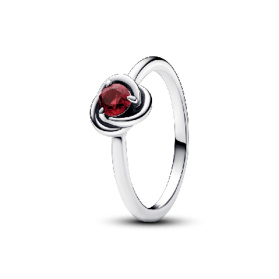 Кольцо «Красный круг вечности»