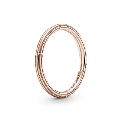 Кольцо Pandora ME из сплава, покрытым розовым золотом 14К