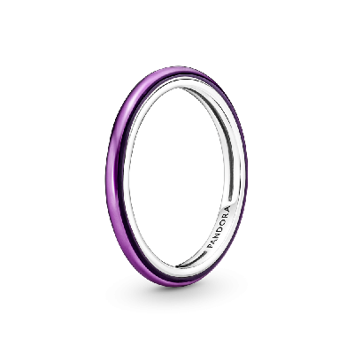 Сиреневое кольцо Pandora ME