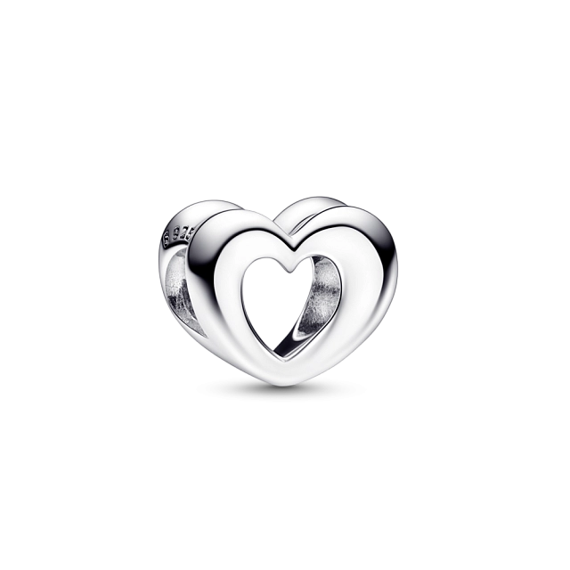 Шарм «Открытое блестящее сердце»