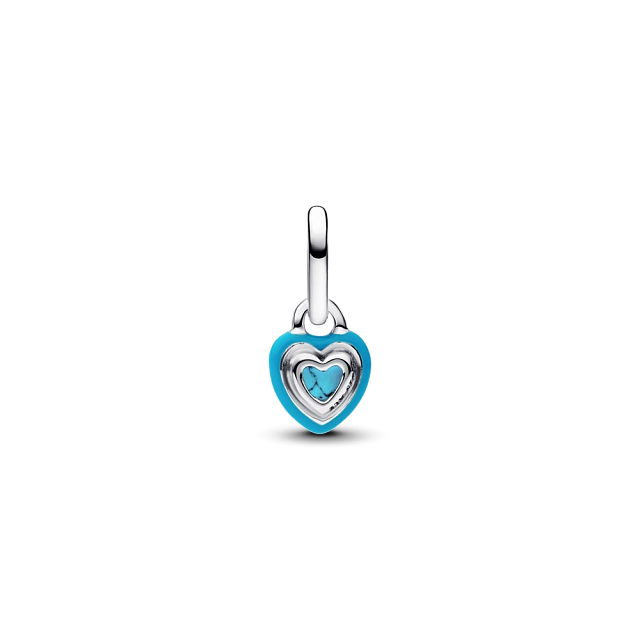 793827C01 Серебряная бусина, бирюза