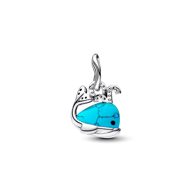 793822C01 Серебряная бусина, несколько камней