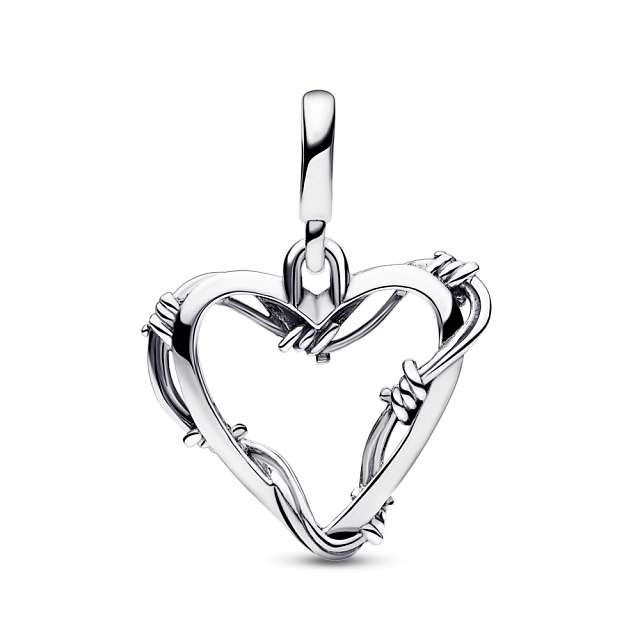 Медальон «Колючее сердце» Pandora ME
