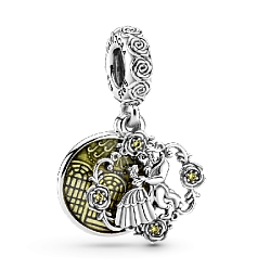 799014C01 Шарм-подвеска «Танец Красавицы и Чудовища» 
