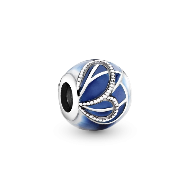 797886ENMX Серебряная бусина, эмаль
