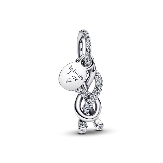 793780C01 Серебряная бусина, куб. оксид циркония