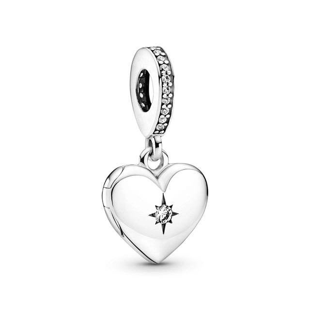 Шарм-подвеска Медальон в форме сердца