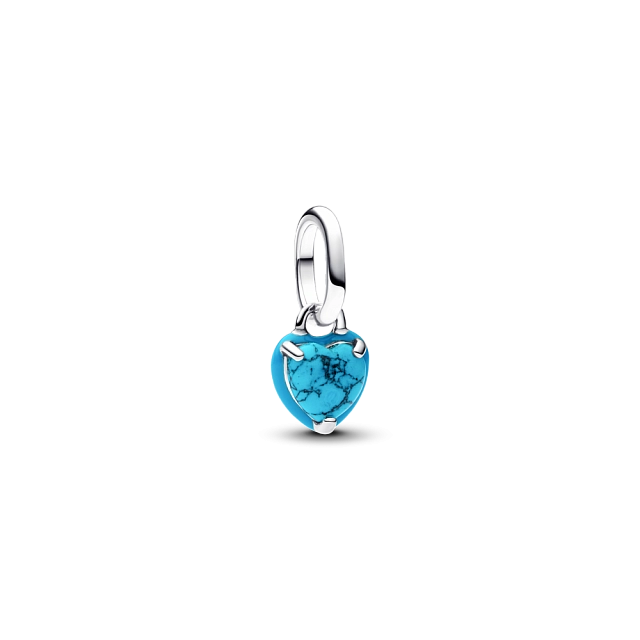 793827C01 Серебряная бусина, бирюза