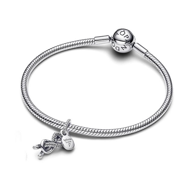 793780C01 Серебряная бусина, куб. оксид циркония