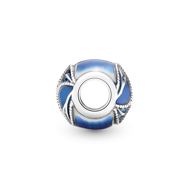 797886ENMX Серебряная бусина, эмаль