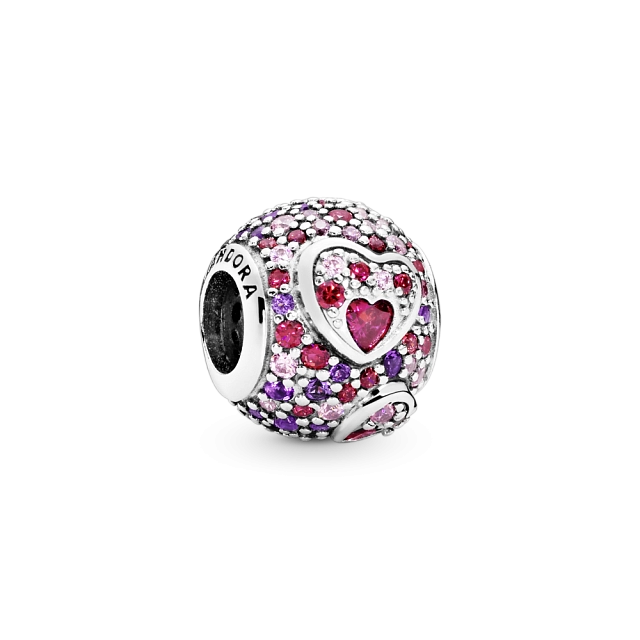 797826CZRMX Серебряная бусина, кристалл, куб. оксид циркония