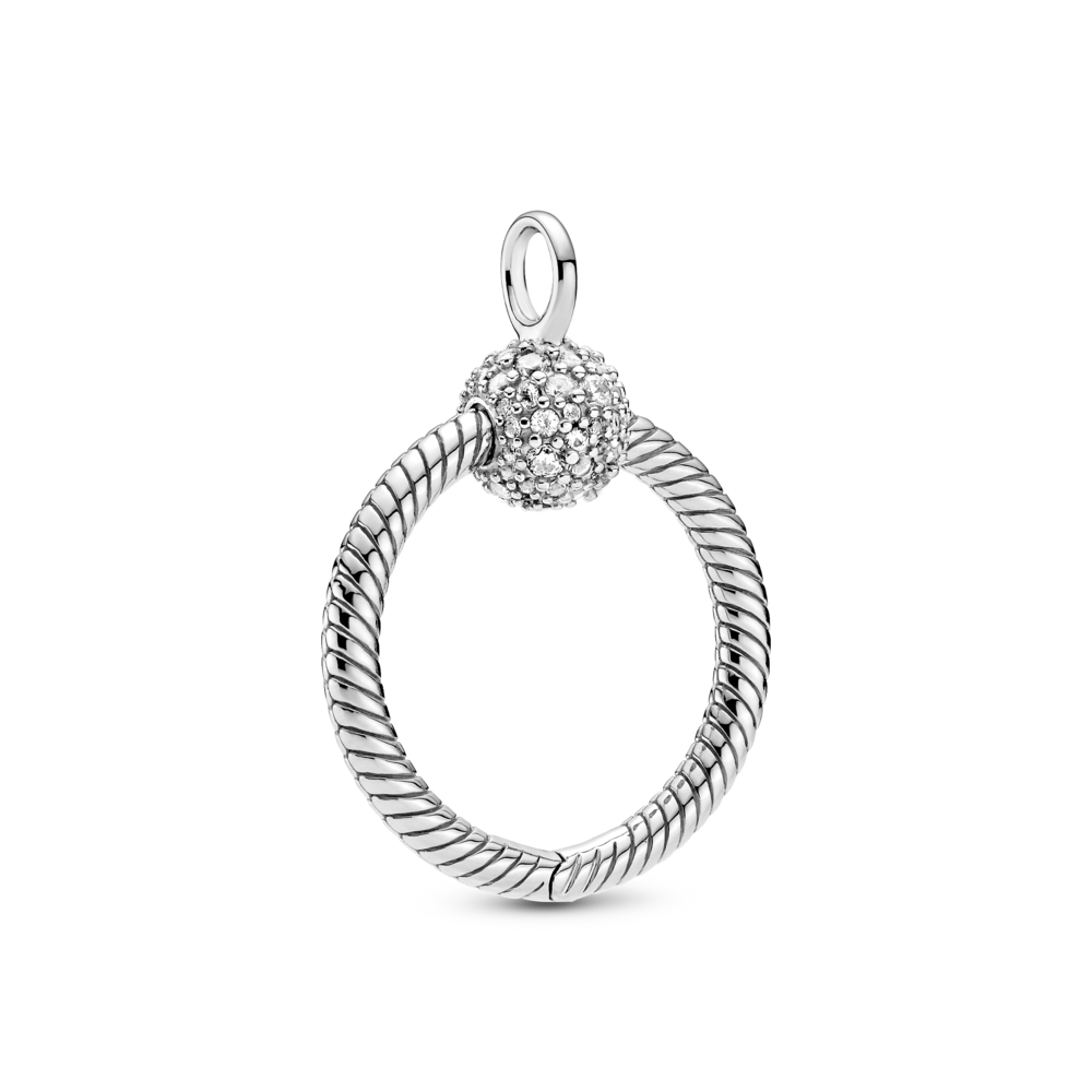 Маленький кулон для шармов Pandora О - фото №1 Маленький кулон для шармов Pandora О