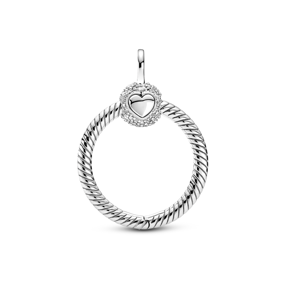 Маленький кулон для шармов Pandora О - фото №2 Маленький кулон для шармов Pandora О
