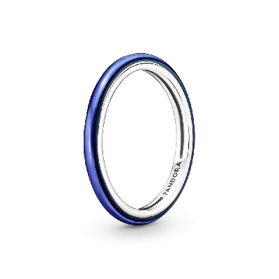 Синее кольцо Pandora ME